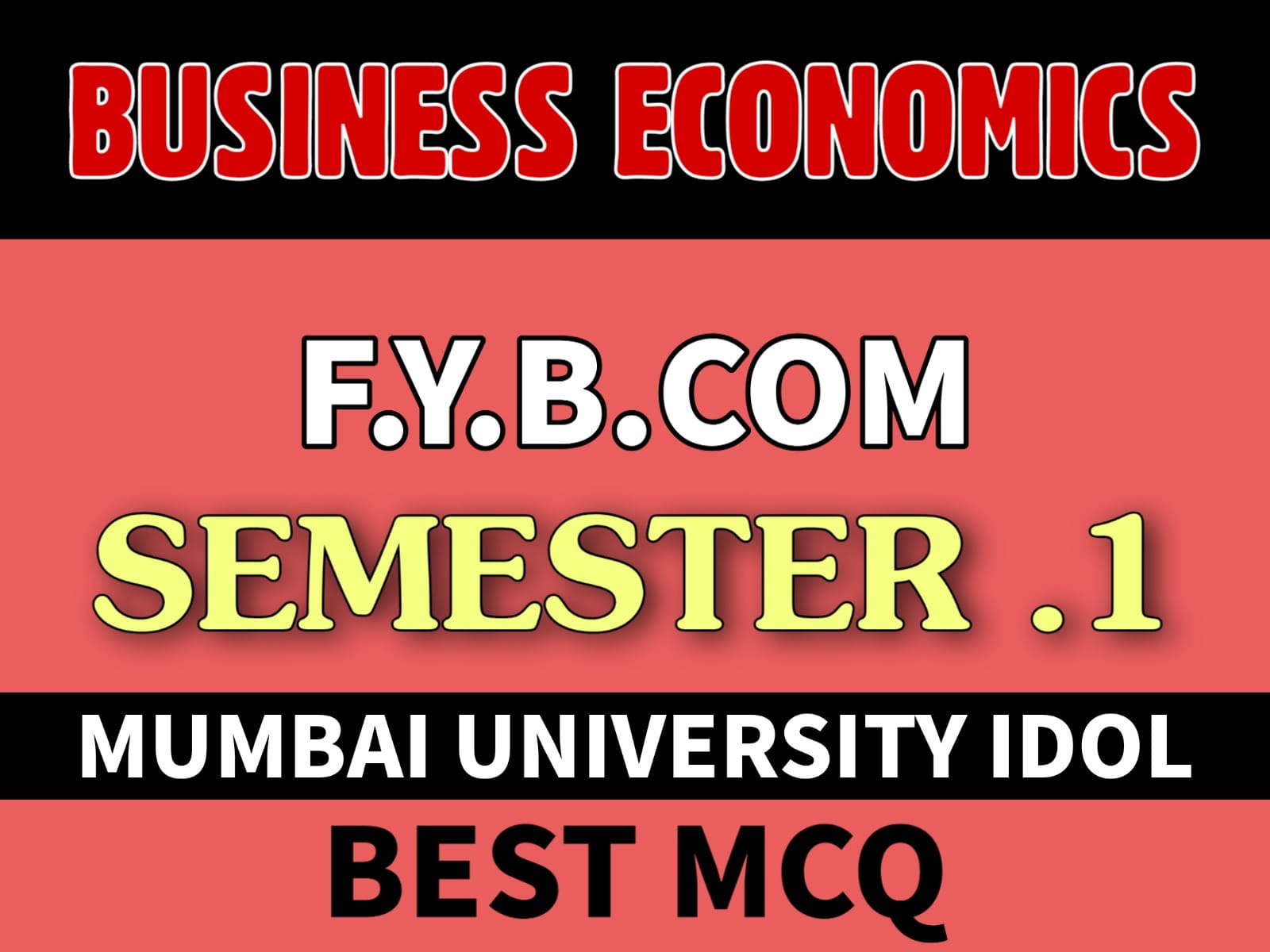 Business Economics F.Y.B.com sem 1 pdf 2021