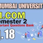 M.com Part 1 E commerce important questions unit wise